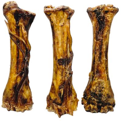 The Treat Shack 8-9 in. Smoked Meaty Beef Shin Bones Dog Treats, 6 ct.