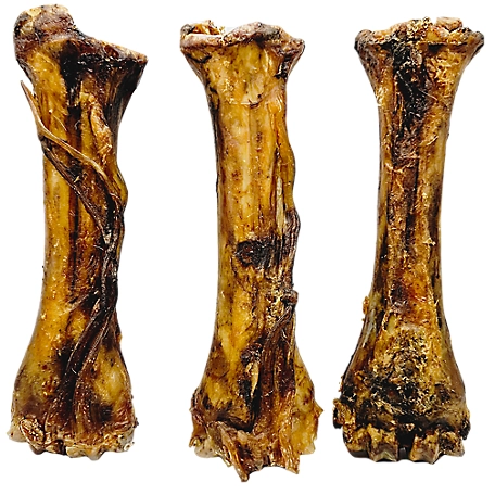 The Treat Shack 8-9 in. Smoked Meaty Beef Shin Bones Dog Treats, 6 ct.
