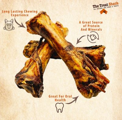 Image showing  8-9 in. Smoked Meaty Beef Shin Bones Dog Treats, 6 ct.