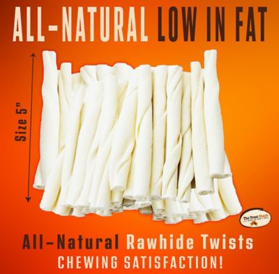 Image showing  5 in. Premium Rawhide Twists Dog Treats, 24 ct.