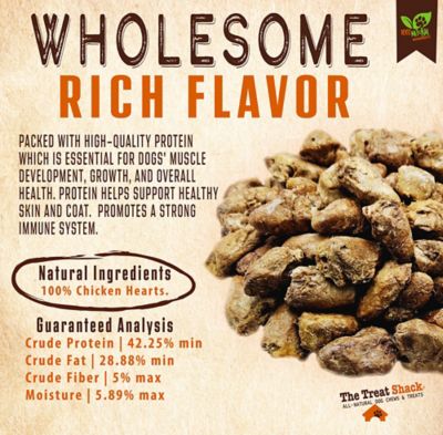 Image showing  Chicken Hearts Freeze-Dried Dog Treats, 1 lb.