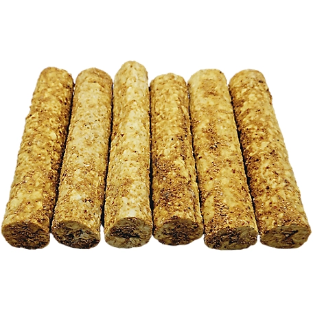 The Treat Shack 6 in. All-Natural Beef Flavored Collagen Rolls Dog Treats, 6 ct.