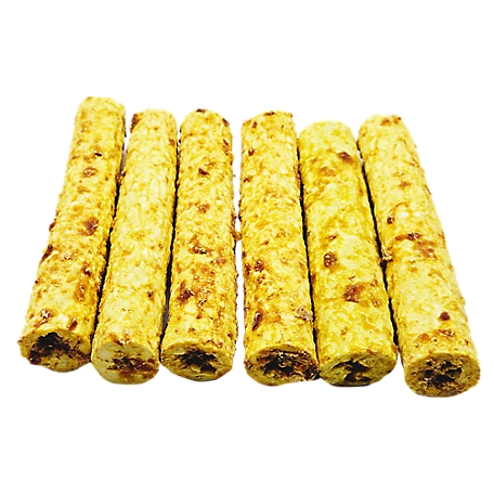 The Treat Shack 6 in. All-Natural Chicken Flavored Collagen Rolls Dog Treats, 6 ct.