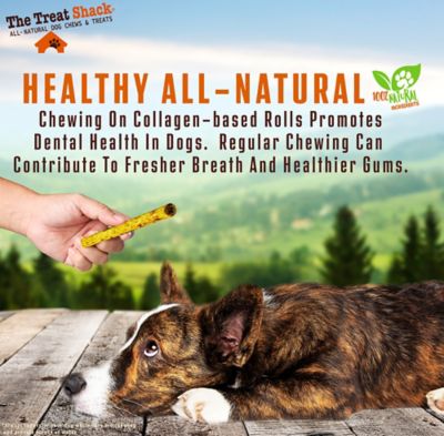 Image showing  6 in. All-Natural Chicken Flavored Collagen Rolls Dog Treats, 6 ct.