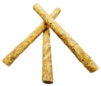 The Treat Shack 12 in. All-Natural Peanut Butter Flavored Collagen Rolls Dog Treats, 3 ct.