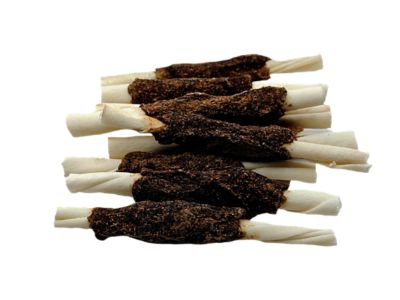 Image showing  5 in. Beef Wrapped Rawhide Twist Dog Treats, 12 ct.