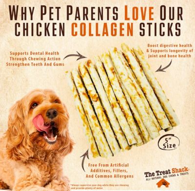 Image showing  5 in. Chicken Basted Collagen Stick Dog Treats, 24 ct.