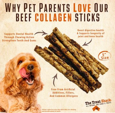 Image showing  5 in. Beef Basted Collagen Stick Dog Treats, 24 ct.