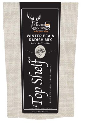 Buck Bourbon Top Shelf Winter Pea and Radish Food Plot Seed 1/2 Acre