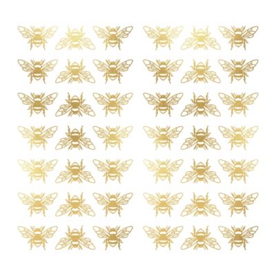 RoomMates Gold Bee Peel & Stick Wall Decals