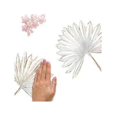Image showing 4 th RoomMates Desert Sun Palm Leaf & Floral Giant Wall Decals