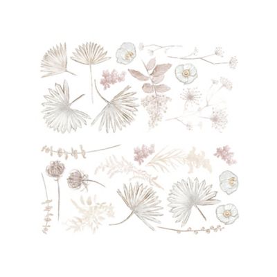 Image showing 5 th RoomMates Desert Sun Palm Leaf & Floral Giant Wall Decals