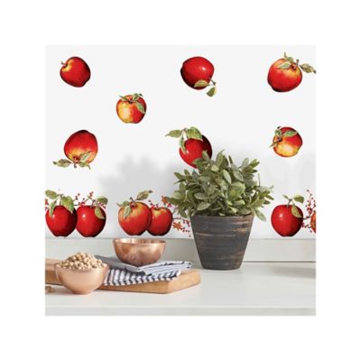 Image showing  Red Country Apples Wall Decals