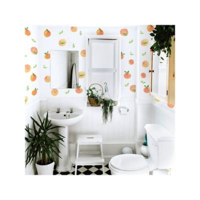 Image showing 1 th RoomMates Sweet Peaches Wall Decals