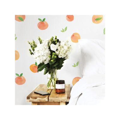 Image showing 2 th RoomMates Sweet Peaches Wall Decals