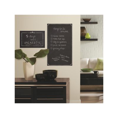 Image showing  Black Decorative Chalkboard Giant Wall Decals