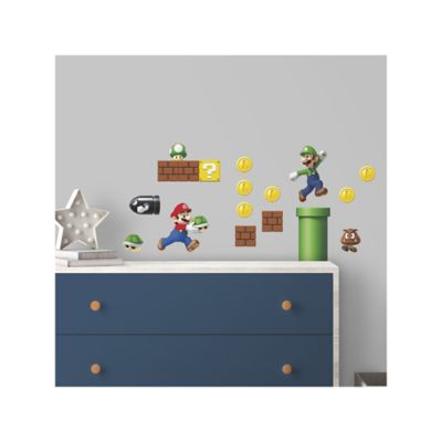 Image showing  Nintendo - Build A Scene Wall Decals