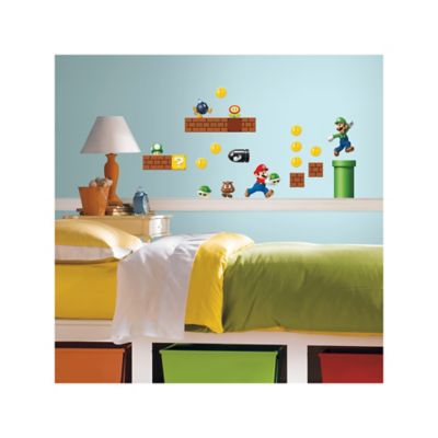 Image showing  Nintendo - Build A Scene Wall Decals