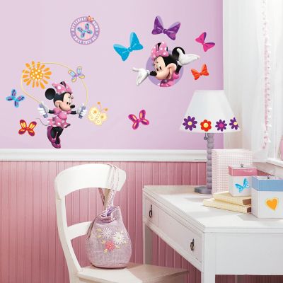 Image showing  Minnie Bow-Tique Wall Decals