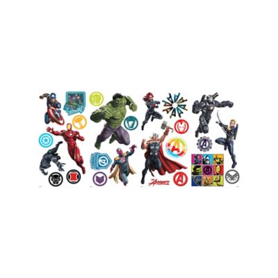 Image showing 4 th RoomMates Classic Avengers Wall Decals