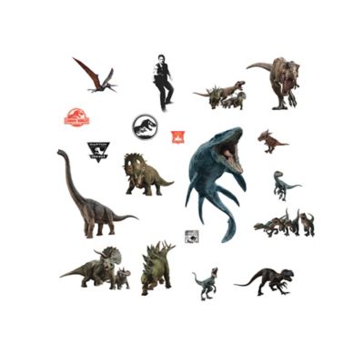 RoomMates Jurassic World Fallen Kingdom Peel and Stick Wall Decals by RoomMates, RMK3798SCS