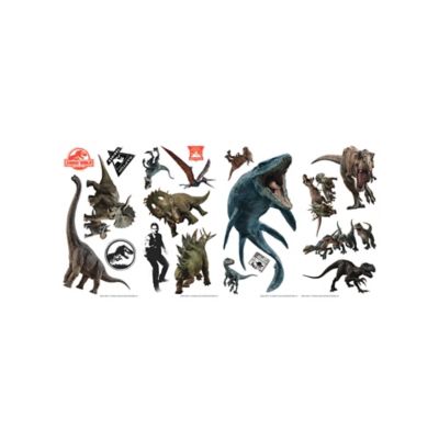 Image showing 2 th RoomMates Jurassic World Fallen Kingdom Peel and Stick Wall Decals by RoomMates, RMK3798SCS