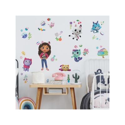 Image showing  DreamWorks Gabby's Dollhouse Peel and Stick Wall Decals by RoomMates, RMK4823SCS