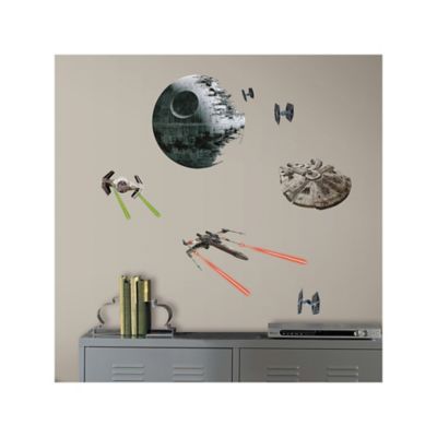 Image showing  Star Wars Classic Spaceships Wall Decals