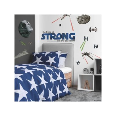 Image showing  Star Wars Classic Spaceships Wall Decals
