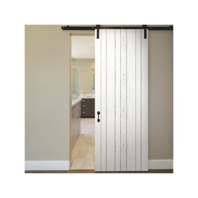 Image showing  Shiplap Peel & Stick Wallpaper - White