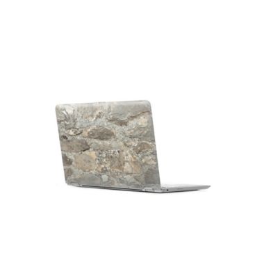 Image showing 7 th RoomMates Grey and Almond Weathered Stone Peel and Stick Wallpaper