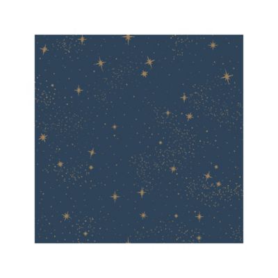 RoomMates Upon A Star Peel & Stick Wallpaper, Navy