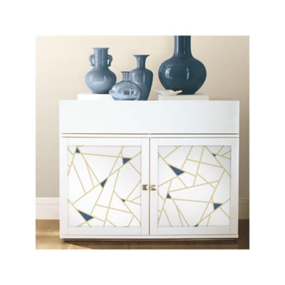 Image showing  Fracture Peel & Stick Wallpaper, Gold