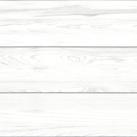 RoomMates Shiplap Peel & Stick Wallpaper, White and Grey