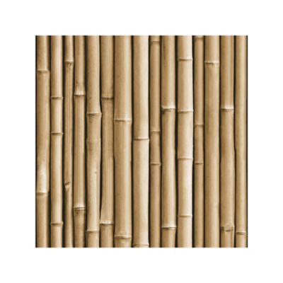 RoomMates Brown Bamboo Peel & Stick Wallpaper