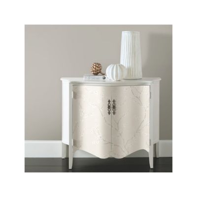 Image showing  Cherry Blossom Peel & Stick Wallpaper, Pearl