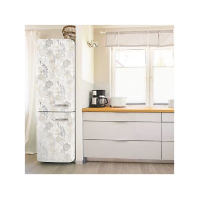 Image showing  Perennial Blooms Peel & Stick Wallpaper, Beige