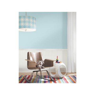 Image showing  Beadboard Peel & Stick Wallpaper, White