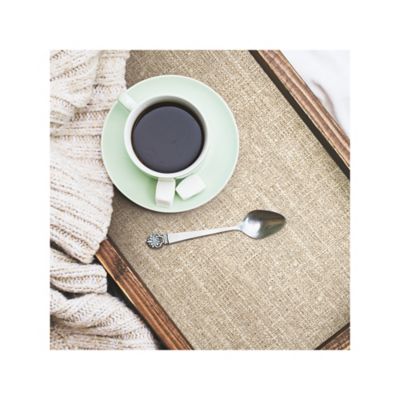 Image showing  Tweed Peel & Stick Wallpaper, Brown