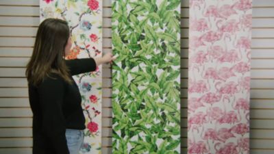 Image showing  Tan Terrazzo Peel & Stick Wallpaper