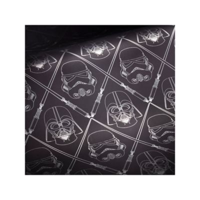 Image showing  Black Star Wars The Dark Side Peel & Stick Wallpaper