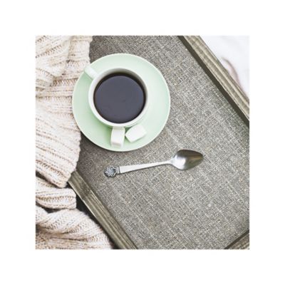 Image showing  Tweed Peel & Stick Wallpaper, Grey