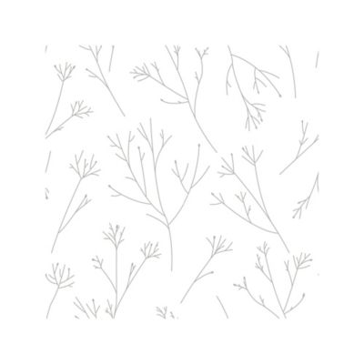 RoomMates Twigs Peel & Stick Wallpaper, Grey and White