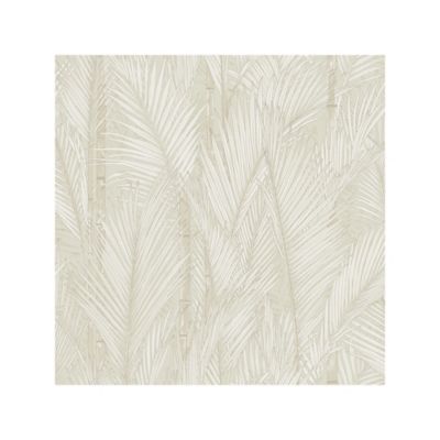 RoomMates Swaying Fronds Peel & Stick Wallpaper, Taupe