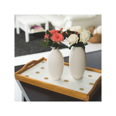 Image showing  Dots Peel & Stick Wallpaper, Gold