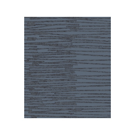 RoomMates Burundi Thatch Peel & Stick Wallpaper, Blue and Navy