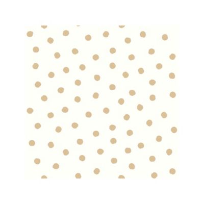 RoomMates Gold Dot Peel & Stick Wallpaper