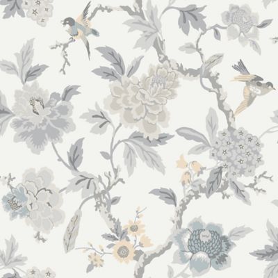 RoomMates Grey & Taupe Grey Candid Moments Peel & Stick Wallpaper