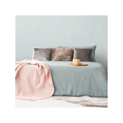 Image showing  Upon A Star Peel & Stick Wallpaper, Blue