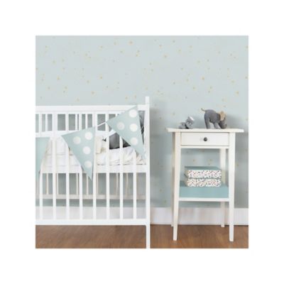 Image showing  Upon A Star Peel & Stick Wallpaper, Blue